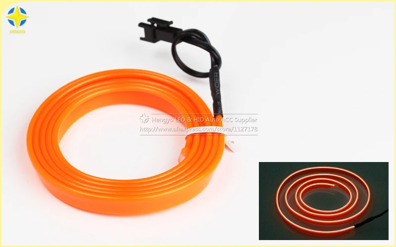 Светодиодная лента гибкая неоновая 1/3/5 м 3 В|strip led|car led stripled car strip |