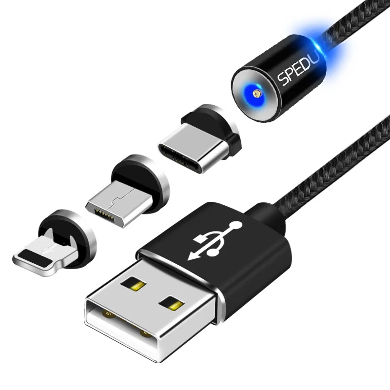 Магнитное автомобильное зарядное устройство для быстрой зарядки SPEDU quick charge 3 0 micro