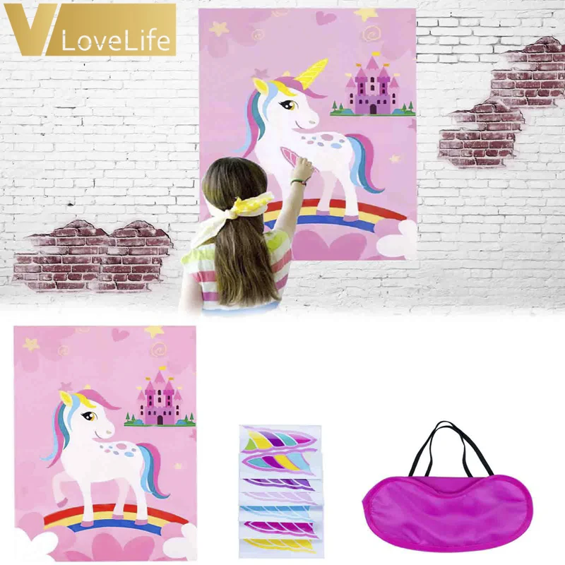 Прикрепите Рог к единорогу веселые детские подарки на день рождения домашние