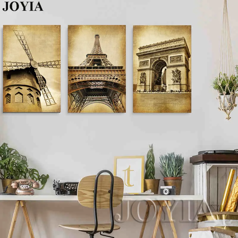 3 шт. Классическая Картина на холсте винтажная настенная живопись старый стиль