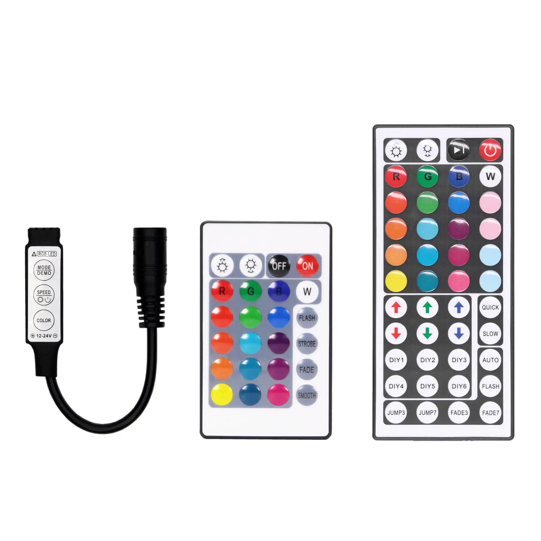 Светодиодный контроллер светодиодный ИК rgb пульт дистанционного управления