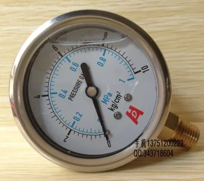 Датчик давления устойчивый к сейсмическим ударам с резьбой 1/4PT корпус из