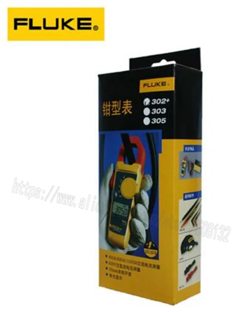 FLUKE 302 + клещи Токоизмерительные F302 AC 400A 2 года гарантии +|fluke 302|clamp multimeterclamp meter |