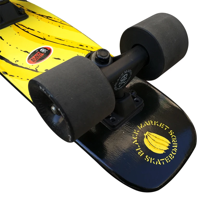 Мини клен маленькая рыбка пластина четыре колеса крейсер скейтборд щетка