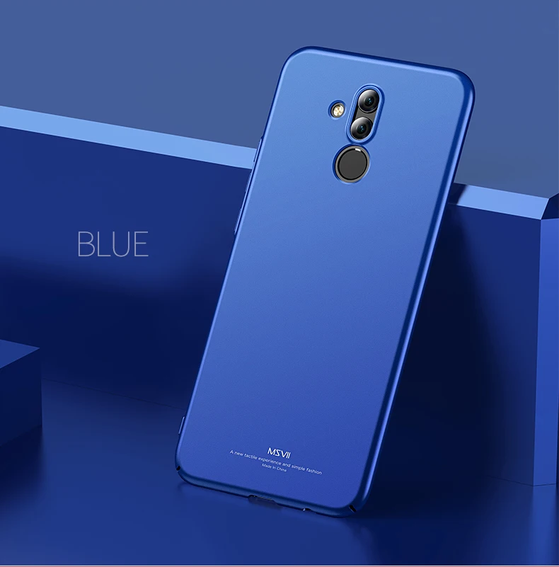Mate 20 lite чехол MSVII Жесткий ПК тонкий матовый защитный чехол для телефона для huawei mate 20 lite чехол coque maimang 7 чехол s