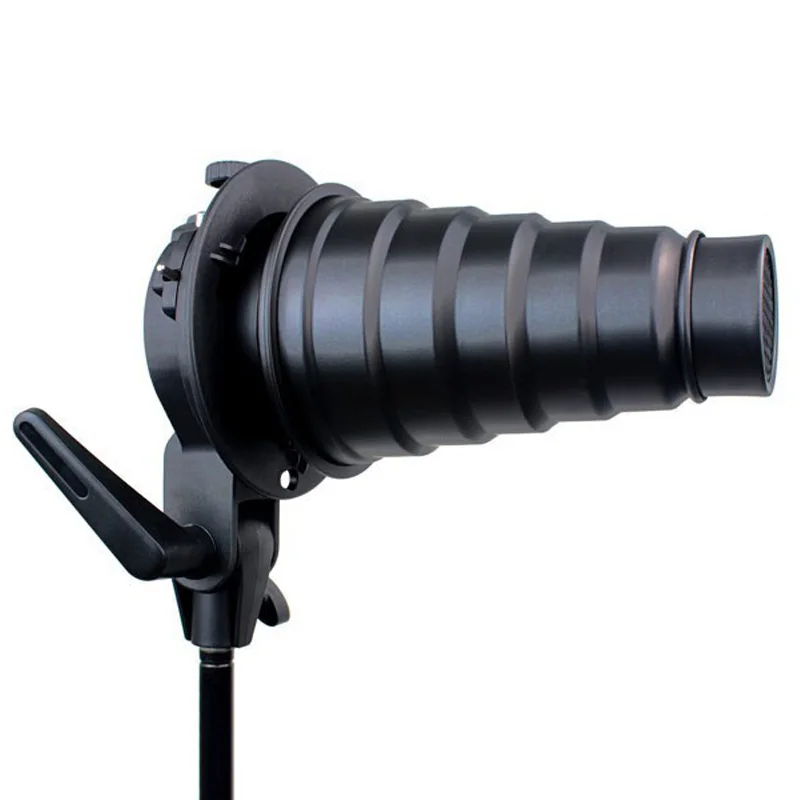 GODOX SN-01 Bowens Mount large Snoot Photography Studio Flash light Fittings Accessories For Godox S-Type DE300 SK400 II | Электроника