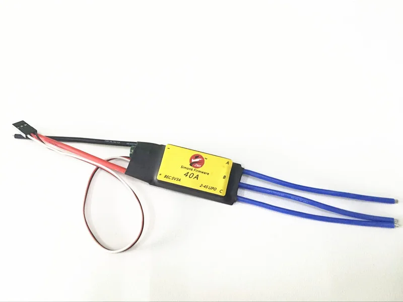 Фото ZMR SimonK прошивка 20A 30A 40A 5V3A бесщеточный ESC электрический регулятор скорости 2-4S LIPO ZMR SimonK прошивка 20A 30A 40A 5V3A бесщеточный ESC электрический регулятор скорости 2-4S LIPO