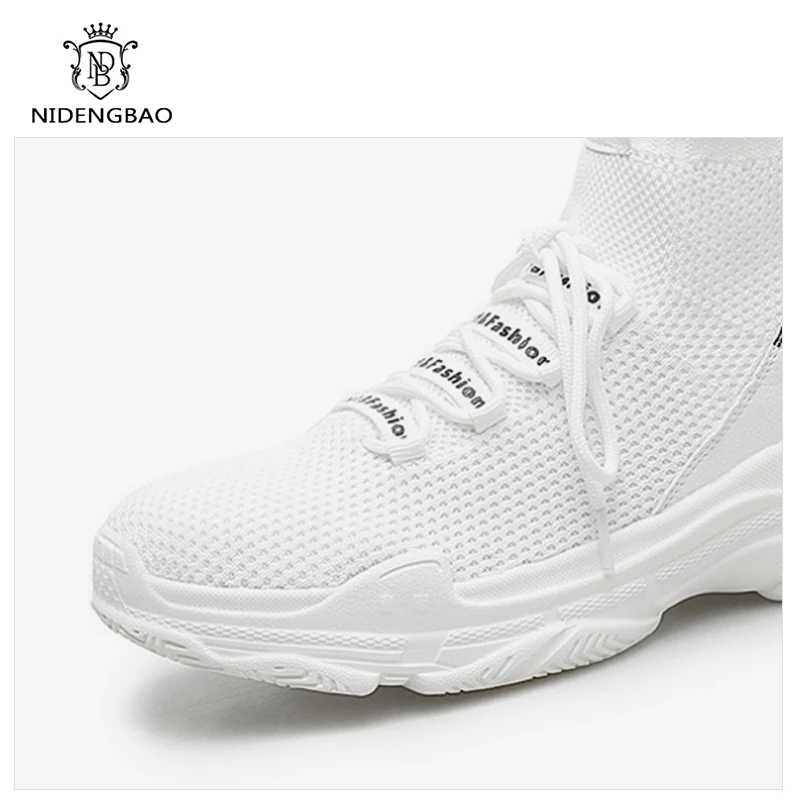 NIDENGBAO Shoes Men Casual 2018 Fashion New Autumn Flats Lace up Outdoor Male Sneakers zapatillas hombre size 39-45 | Обувь