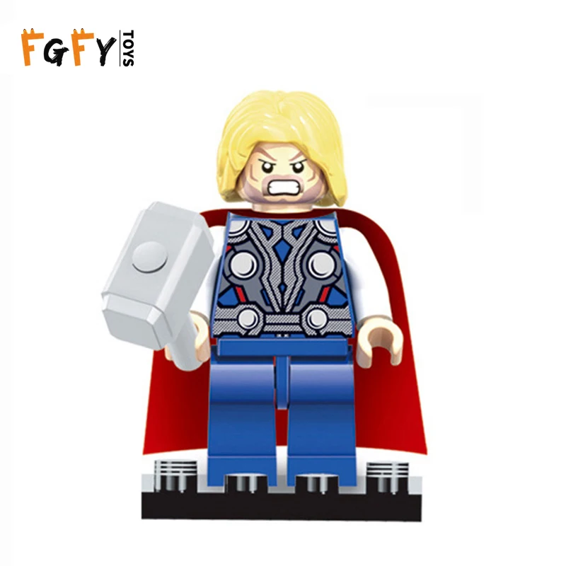 LegoINGly фигурки капитан Марвел Мстители 4 Final Wars новые Супергерои Skrull Человек паук
