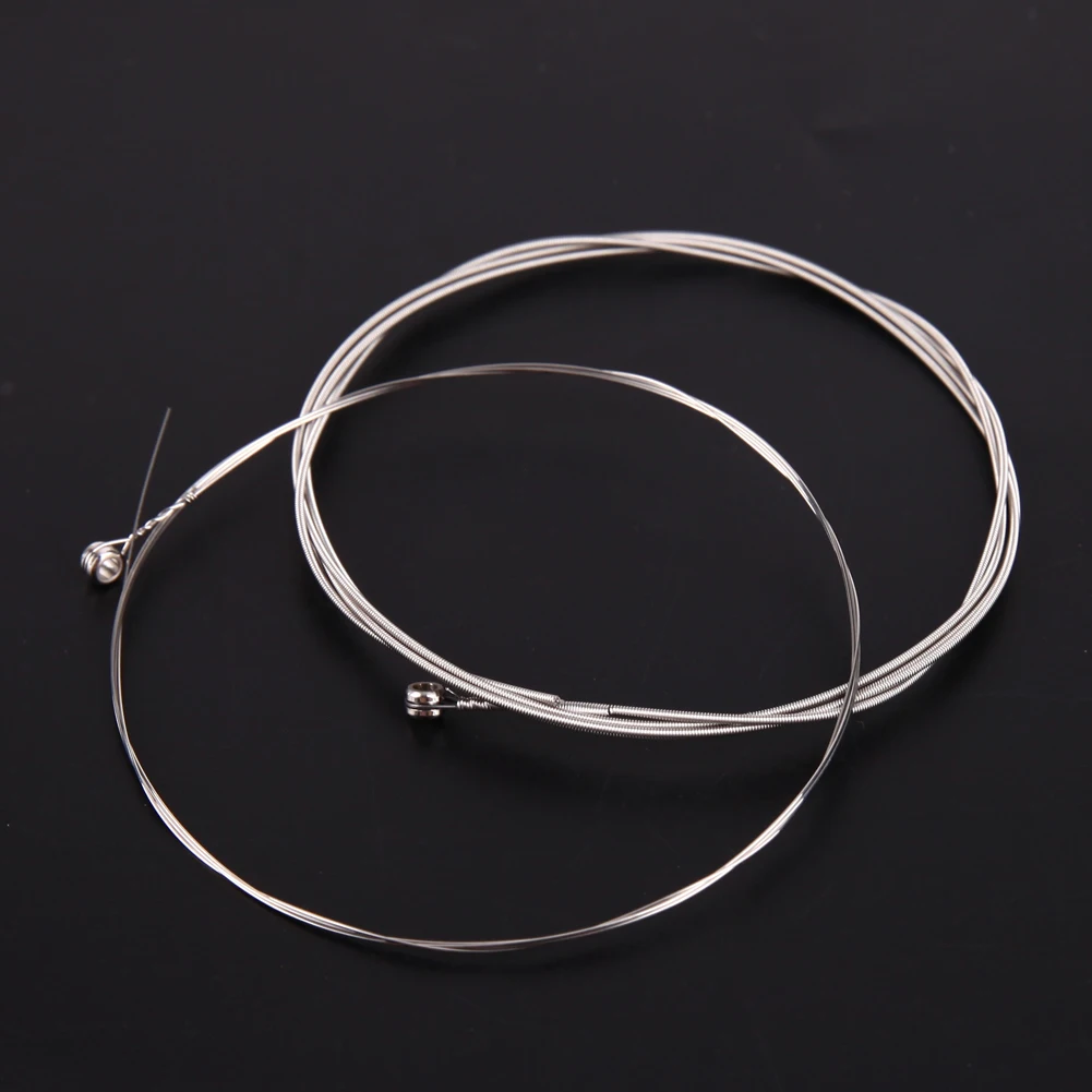 6 шт./компл. Электрогитары струны металл рок шестиугольная углеродистая Сталь