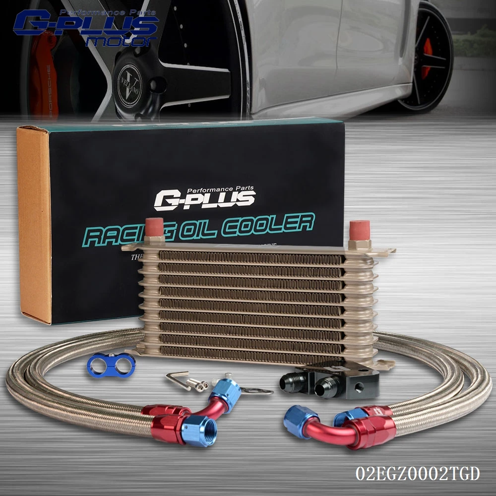 10 РЯД охладитель моторного масла комплект + Сэндвич плиты пригодный для LS1 LS2 LS3