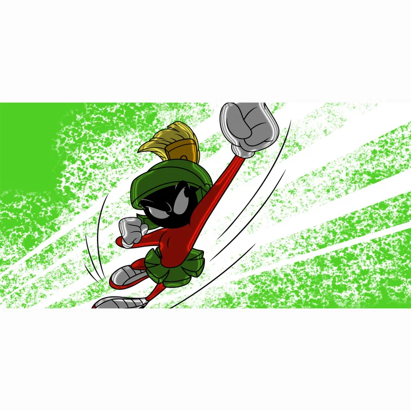 Новое летнее пляжное полотенце Marvin The Martian модные банные полотенца плавательное