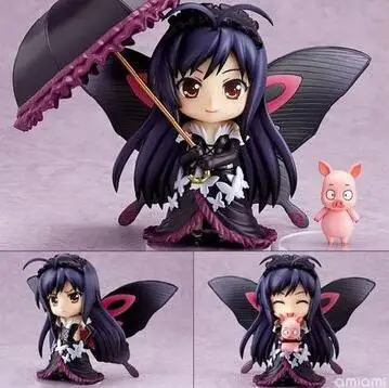 Аниме экшн фигурка Q WAVE Accel World Kuroyuki Hime из ПВХ новая коллекция фигурок