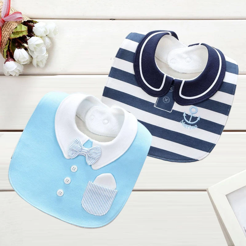 2018 Детские нагрудники младенческой мультфильм печати хлопок новорожденных