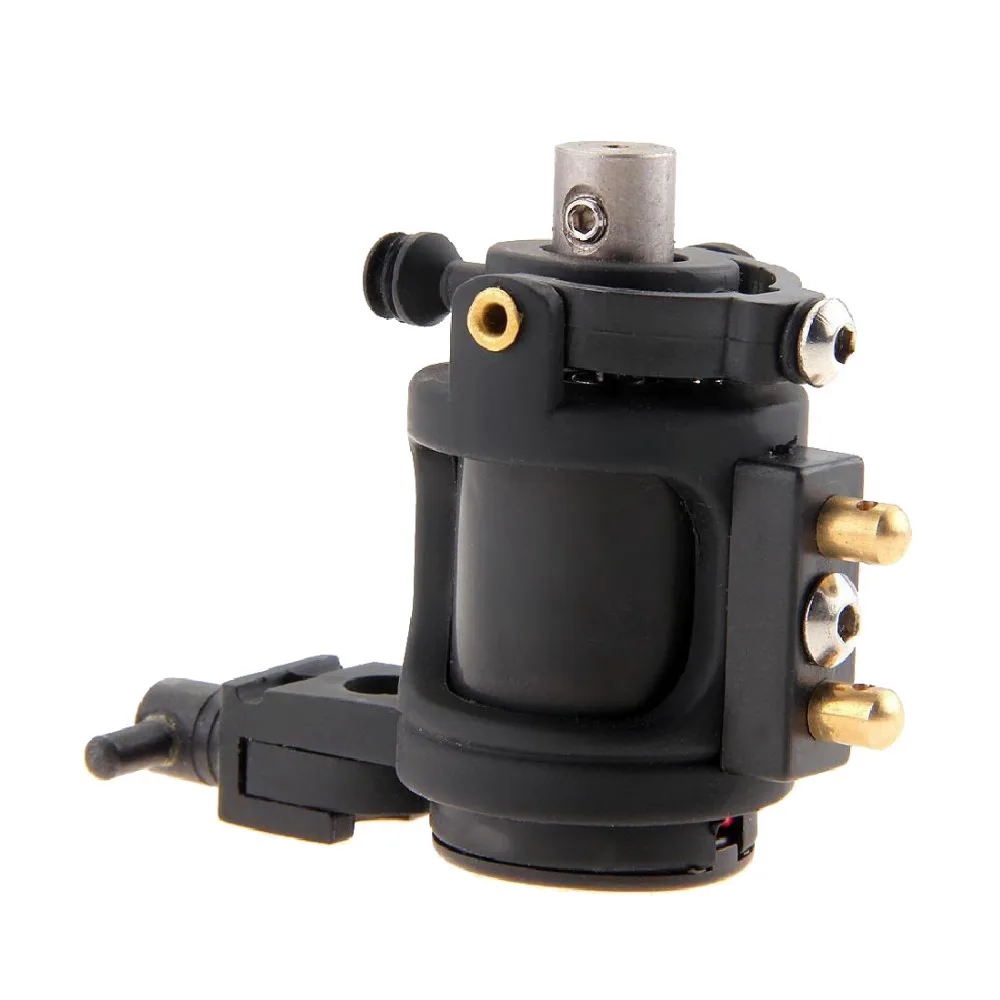 Высший сорт черный светильник вес роторная тату машина цинковый сплав низкий