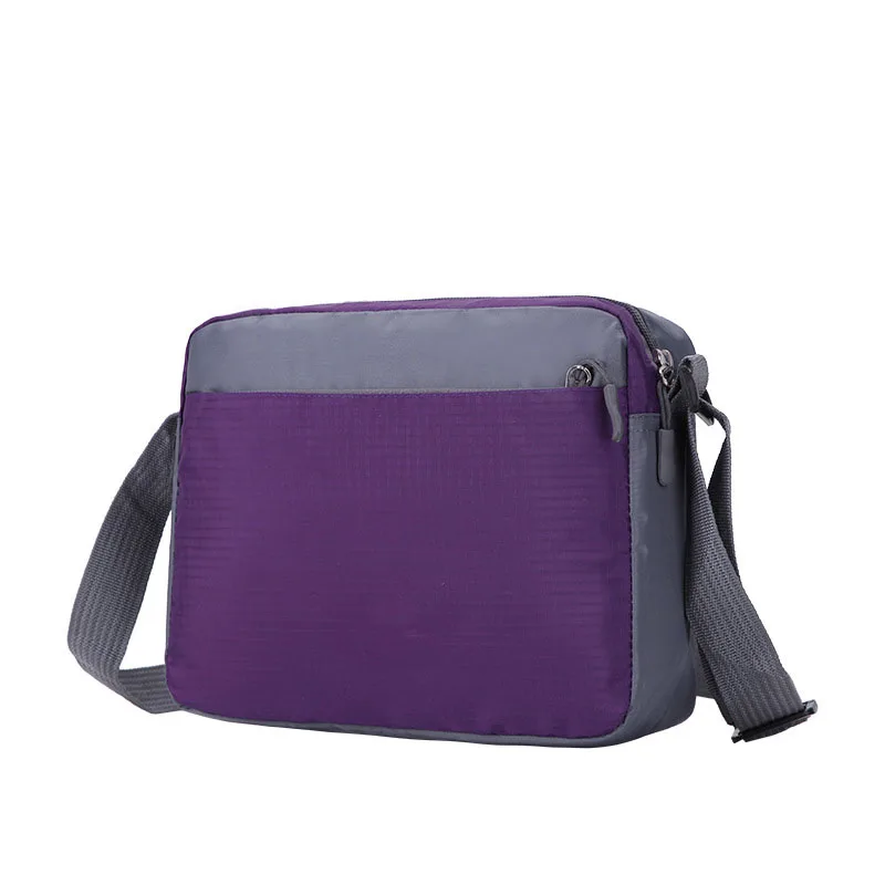 

Casual Unisex Nylon bag fashion simple zipper Unisex bag Large capacity Women shoulder bag crossbody bag handbags