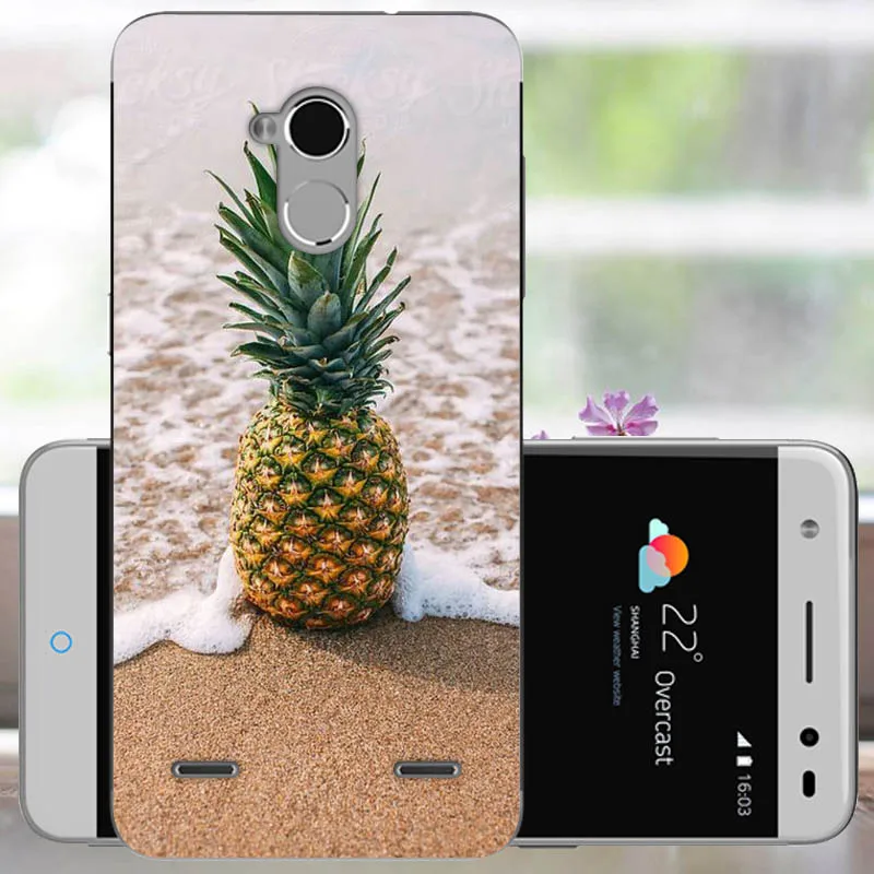 Чехол для zte Blade V7 Lite, силиконовый мягкий ТПУ FANATU для zte V7 Lite, задняя защитная крышка, 5,0 дюймов, zte V7 V 7 Lite, чехол для телефона, чехол - Цвет: SBL