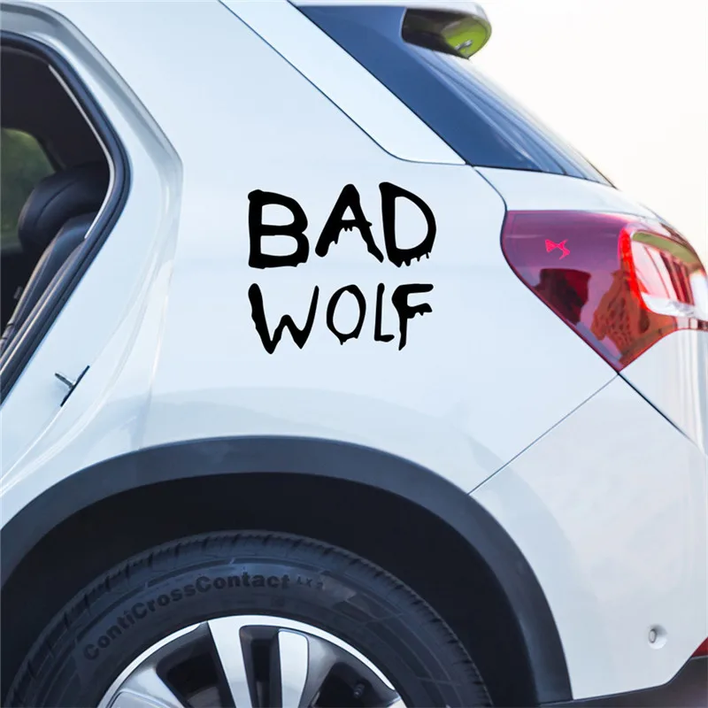 Doctor Who Bad Wolf модные виниловые наклейки креативные кузов Машины окно настенные на