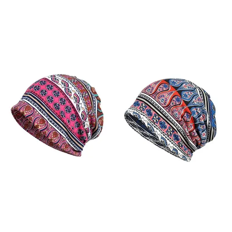 Женская Повседневная шапка для макияжа шарф двойного использования головные
