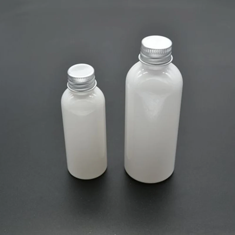 50 шт. контейнер для бутылки с лосьоном пустая Упаковка алюминиевая крышка винтом