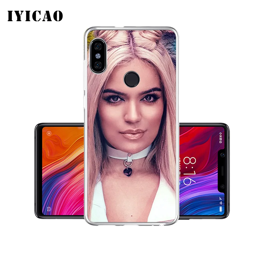 Мягкий силиконовый чехол для телефона IYICAO Latin singer Karol G Xiaomi Redmi 4A 5A 6A Note 7 6 5 Pro Plus 4X Prime