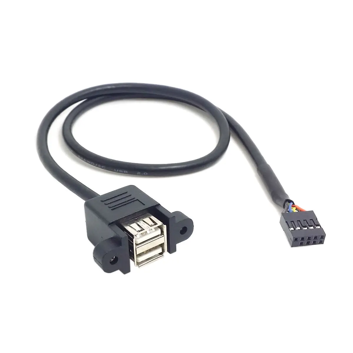 Два порта USB 2 0 для материнской платы 9-контактный кабель подключения к плате и