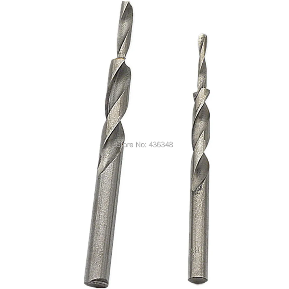 2pc Woodworker 10mm 8mm Twist Step Drill Bit Straight Shank Wood Pocket-Hole Jig Bits HSS for Manual Pocket Hole | Инструменты