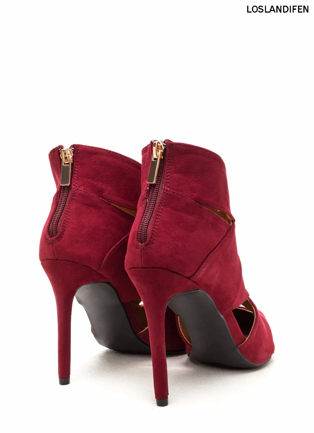 Новинка 2018 года стильные женские модные туфли с острым носком замшевые вырезами