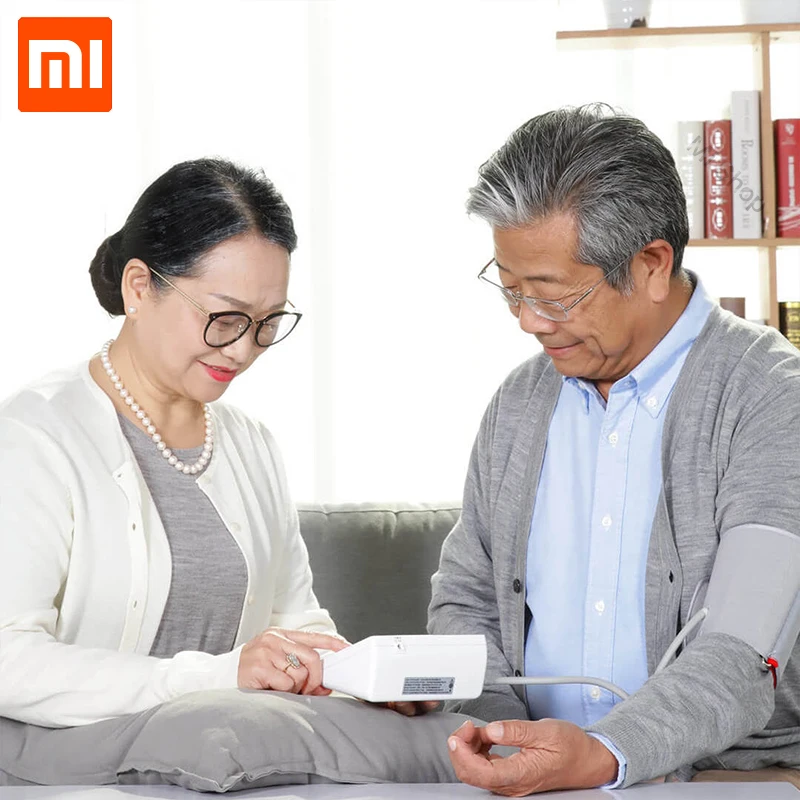Xiaomi Mijia Andon электронный сфигмоманометр ЖК-экран Смарт-рука мульти-алгоритм голосовой трансляции Обнаружение сердечного ритма