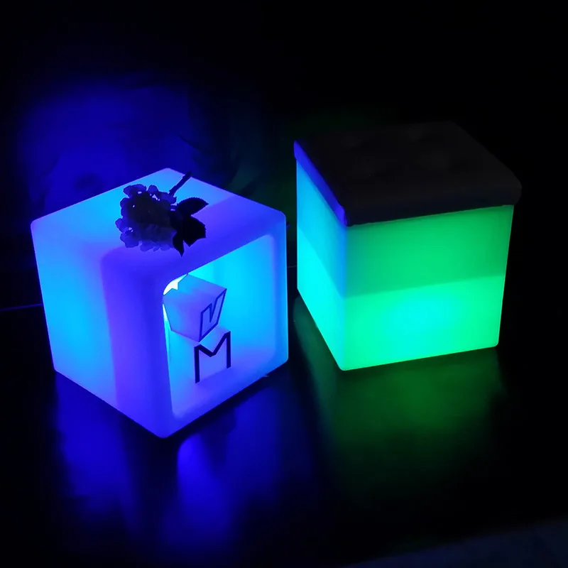 2 шт. 40*40*40 см светодиодный куб RGB-бар KTV вечерние мероприятия разноцветные