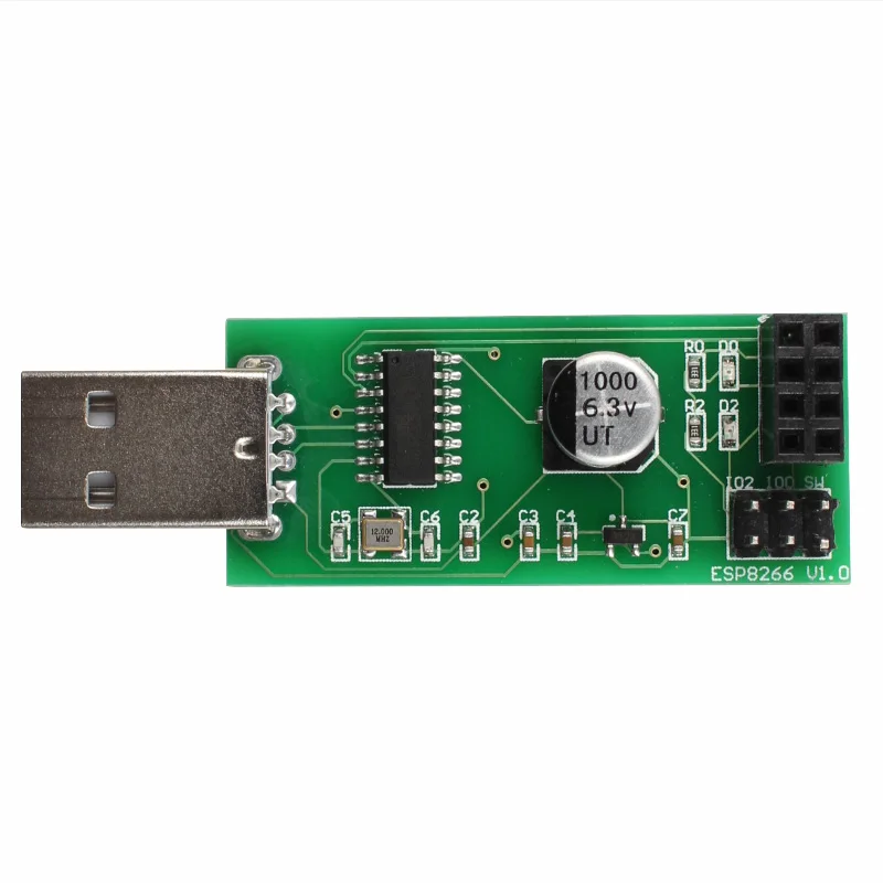 Устройство для отладки горелки ESP 8266 с последовательным USB портом и модулем Wi
