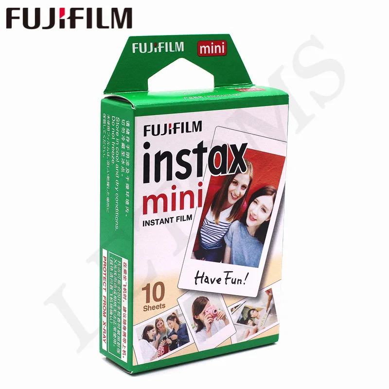 10 sheets 10-200 листов Fuji Fujifilm instax mini 9 8 с белыми краями, цветные пленки для камеры instax - Цвет: 10 sheets
