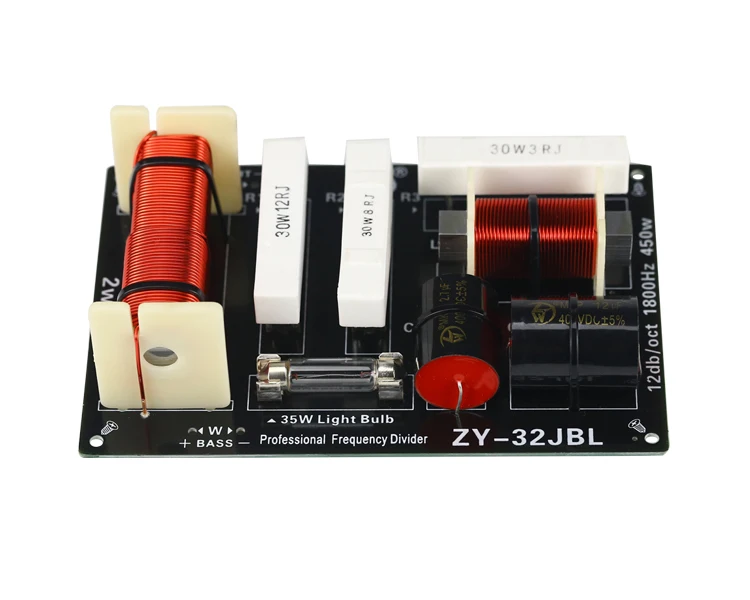 GHXAMP 450W Динамик s кроссовер 1,8 кГц твитер бас 2 Way делитель 4-8Ohm двухстороннее этап Динамик специальный делитель частоты 1 шт