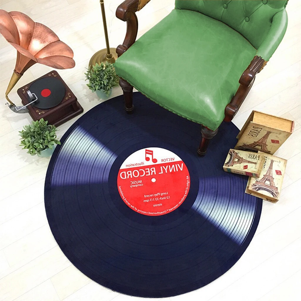Античный ковер для CD диванов стульев ковровых покрытий виниловых пластинок | Дом