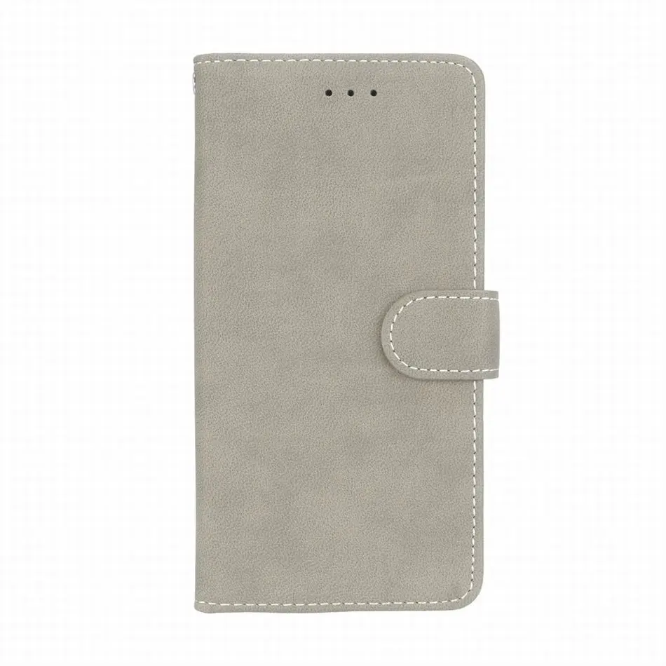Grey Матовый кожаный чехол для изготовления сумок, samsung J4 Core J6 плюс J7 Duo Max Galaxy J8 J9 J2 Pro J3 J5 J120 Капа G360 i9060 E08H - Цвет: Grey