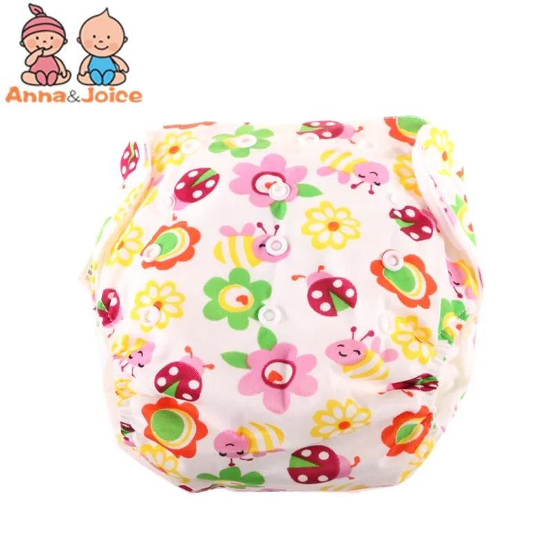 30 шт./лот, детские подгузники для новорожденных, многоразовые подгузники, тренировочные штаны для детей, меняющие хлопок, свободный размер, моющиеся подгузники