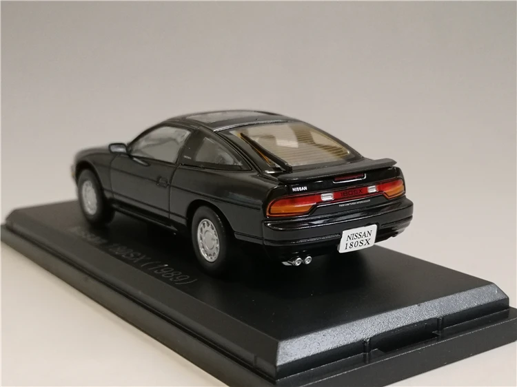 Специальный литой металл 1/43 классический Nissan 180sx 1989 модель автомобиля Настольный дисплей коллекция