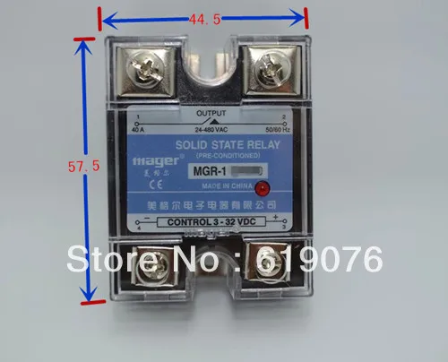Твердотельное реле Mager SSR 10A DC качественные товары MGR 1 DD220D10|dc-dc solid state relay|solid relaystate