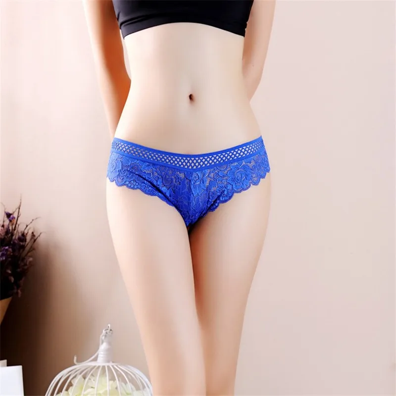 ZCY Fashion Women Seamless Cotton Breathable Lace Sexy Panties G String Women's Comfortable Intimates briefs |