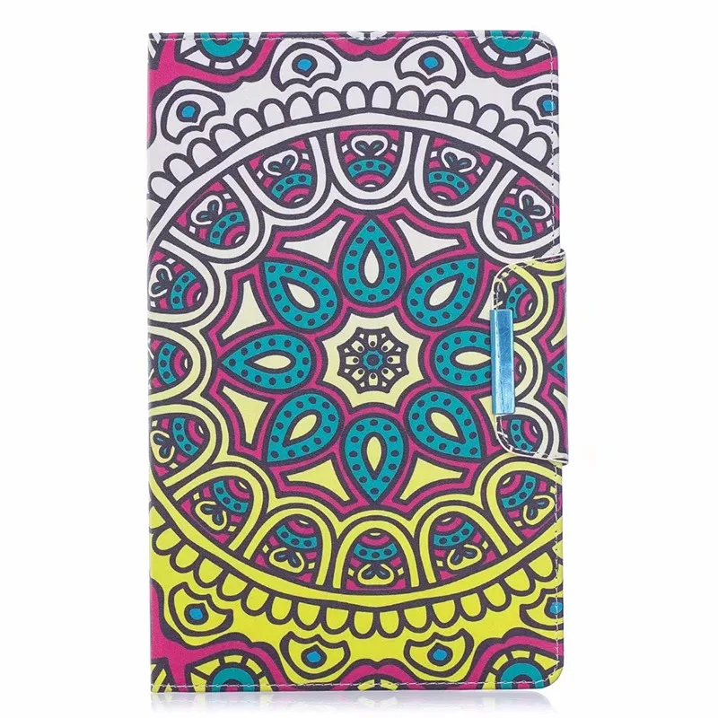 Flower Чехол Hoesje для samsung Tab A 10,1 чехол милый Единорог панда цветок планшет чехол Funda для Galaxy Tab A 10,1 SM-T510 SM-T515 - Цвет: Flower