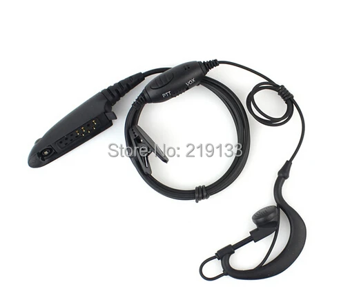 Гарнитура PTT VOX MIC для портативного радио HT750 HT1250 GP328 GP329 GP340 GP380 MTX850 PRO5150|ptt headset|ptt