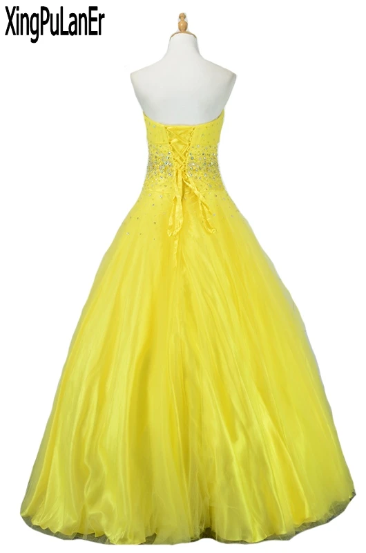 Вечернее платье линии Милая рукавов кружева на спине бисером желтый розовый из