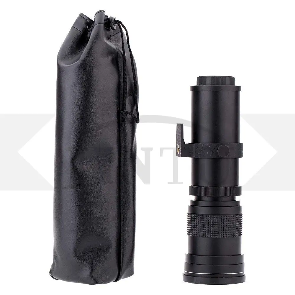 JINTU 420-800 мм F/8 3-16 ручной HD телефото зум объектив для Nikon DSLR камеры D3100 D3200 D3300 D3400 D5100