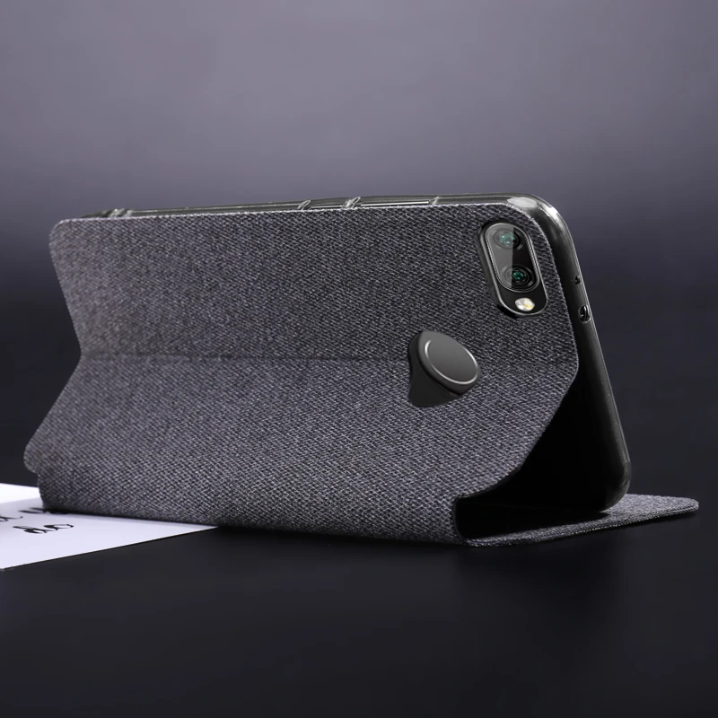 Чехол для xiaomi mi 8 lite, чехол MOFI для xiaomi mi 8 Pro, тканевый флип-чехол для xiaomi mi 8 x, полное покрытие mi 8 lite, флип-матовый чехол