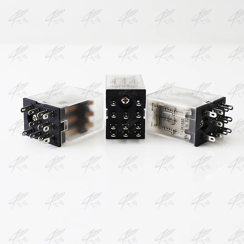 MY3 HH53P MY3NJ мини катушки Мощность реле 11pin 3NO 3NC светодиодный светильник 5A AC 220V