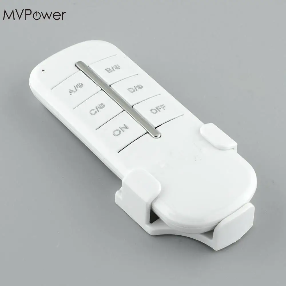MVpower 2016 4 канала ВКЛ./ВЫКЛ. 220 В светильник цифровой беспроводной настенный пульт