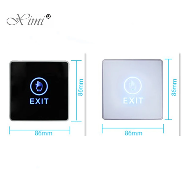 Высококачественная сенсорная кнопка выхода для системы контроля доступа со