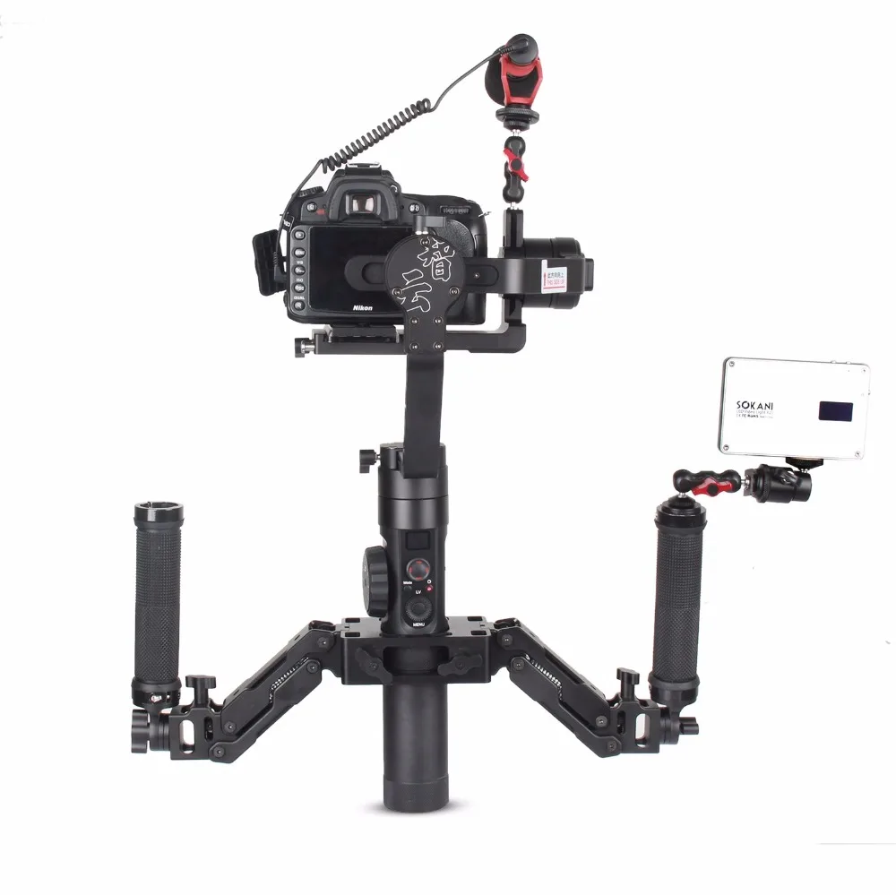 Ручной комплект EACHSHOT Spring с двумя ручками для руля Gimbal Zhiyun Crane Plus/Crane 2/Crane V2/Feiyu