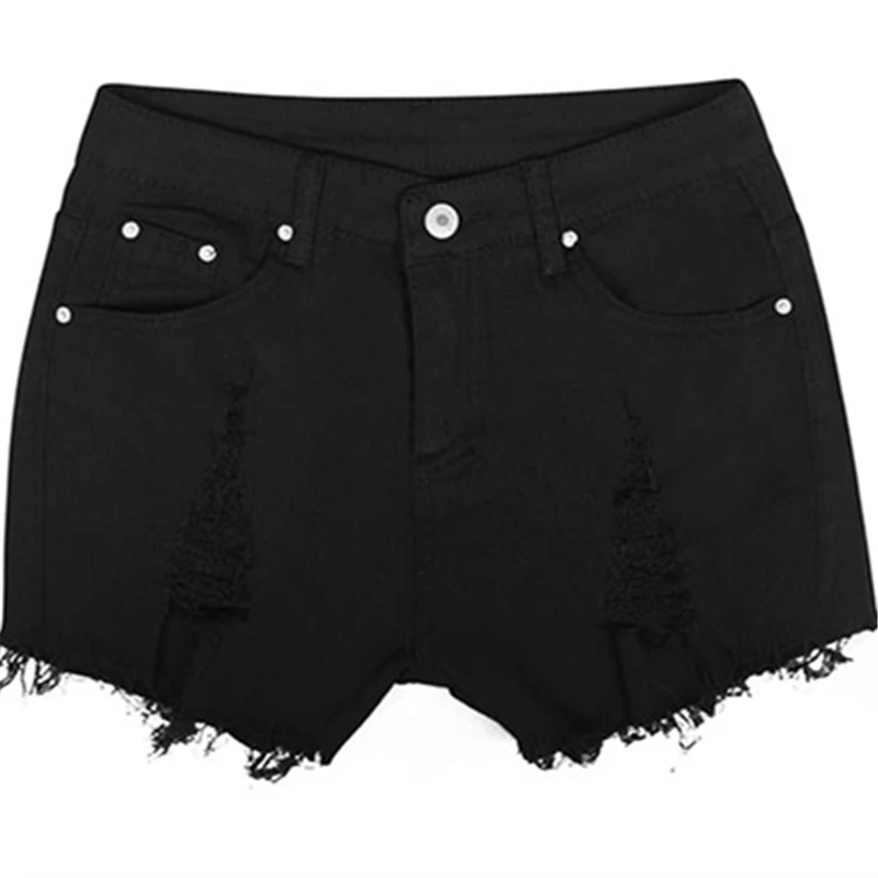 Распродажа товар из Европы летние модные рваные джинсы для женщин с дырками и