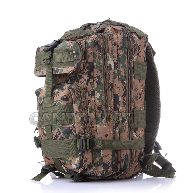 Тактический Штурмовой Рюкзак Molle 3P для активного отдыха кемпинга походов
